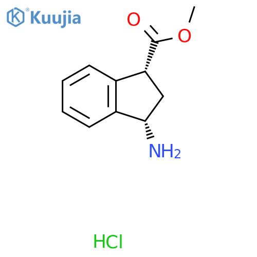 Rac-methyl (1r,3s)-3-amino-2,3-dihydro-1h-indene-1-carboxylate hydrochloride, cis structure