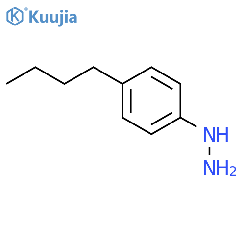 (4-Butylphenyl)hydrazine structure