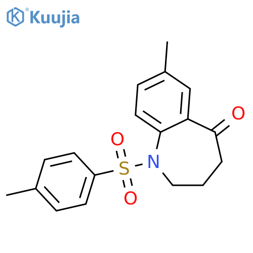 7-Methyl-1-tosyl-3,4-dihydro-1H-benzo[b]azepin-5(2H)-one structure