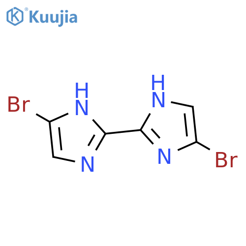 2,2'-BI-1H-IMIDAZOLE, 4,4'-DIBROMO- structure
