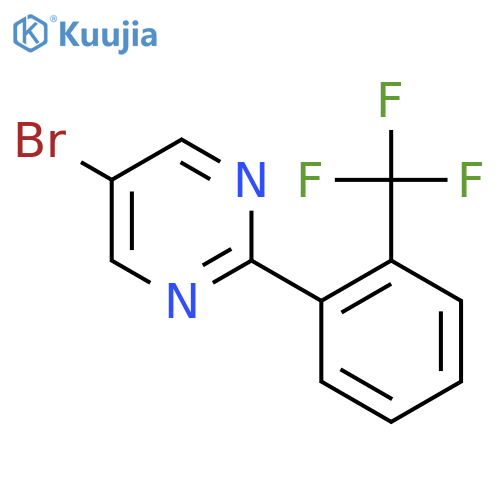 5-Bromo-2-(2-(trifluoromethyl)phenyl)pyrimidine structure
