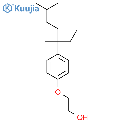 4-(3’,6’-Dimethyl-3’-heptyl)phenol Monoethoxylate structure