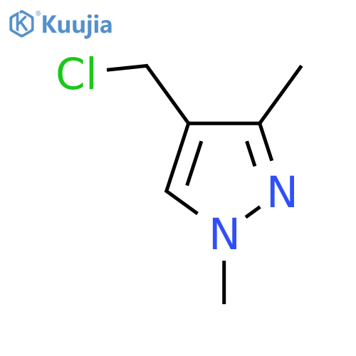 4-(Chloromethyl)-1,3-dimethyl-1H-pyrazole structure