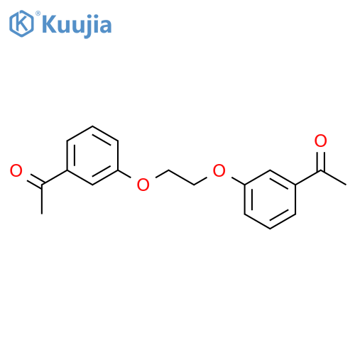 1-{3-2-(3-Acetylphenoxy)ethoxyphenyl}ethan-1-one structure