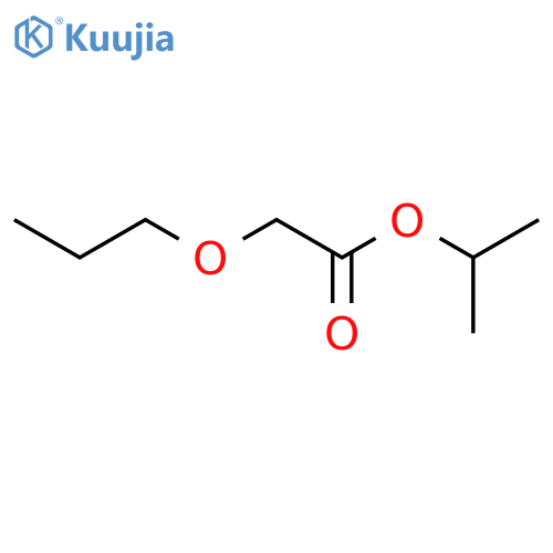 Isopropyl 2-propoxyacetate structure
