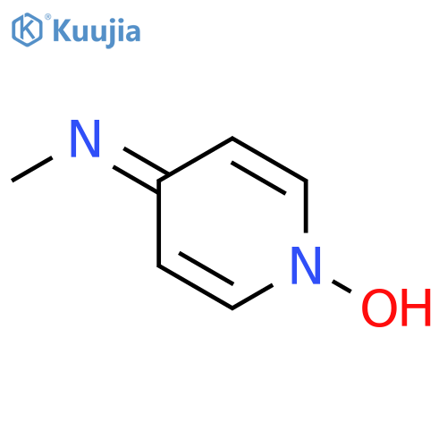 4-Pyridinamine,N-methyl-, 1-oxide structure