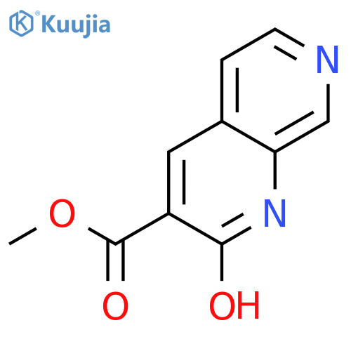 methyl 2-oxo-1H-1,7-naphthyridine-3-carboxylate structure