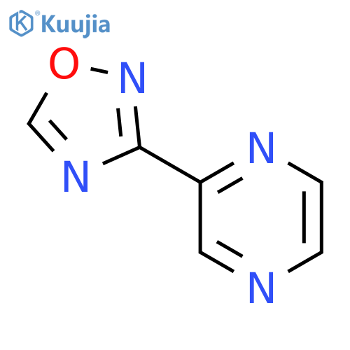 Pyrazine,2-(1,2,4-oxadiazol-3-yl)- structure