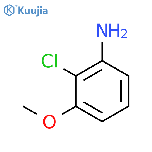 2-Chloro-3-methoxyaniline structure