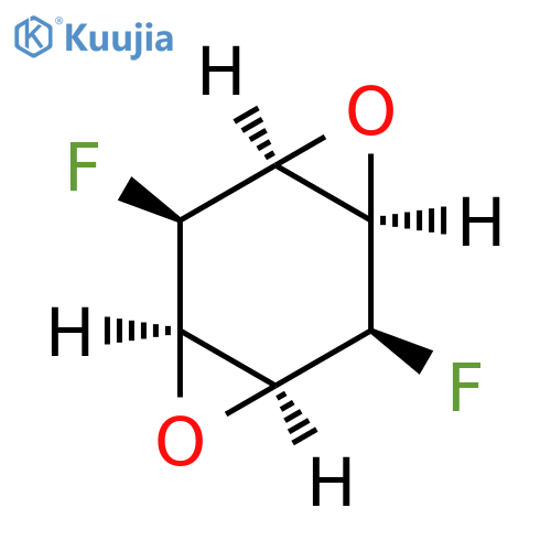4,8-Dioxatricyclo[5.1.0.03,5]octane,2,6-difluoro-, (1a,2b,3a,5a,6b,7a)- (9CI) structure