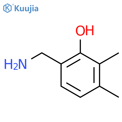 3,4-Dimethyl-2-hydroxybenzylamine structure