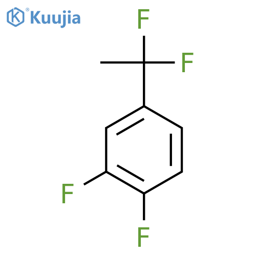 4-(1,1-Difluoroethyl)-1,2-difluorobenzene structure