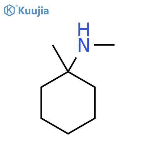 Cyclohexanamine, N,1-dimethyl- structure