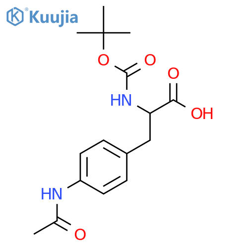 Boc-K-4-acetamidophen structure