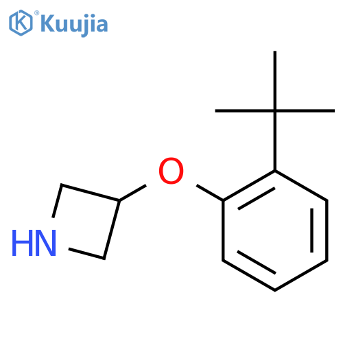 3-(2-tert-butylphenoxy)azetidine structure