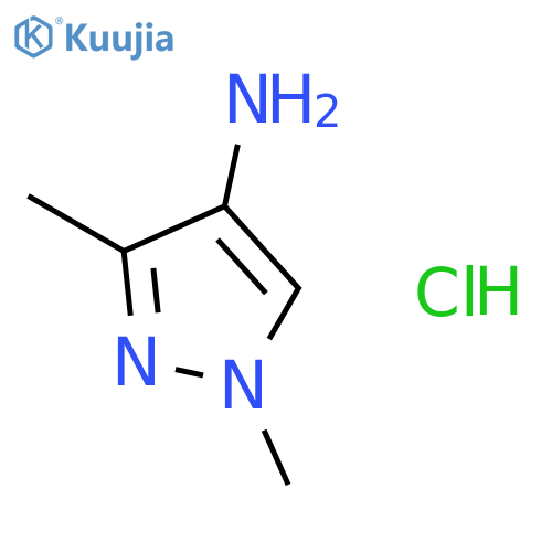 1,3-Dimethyl-1H-pyrazol-4-amine hydrochloride structure