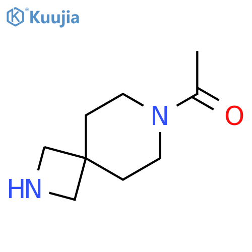 1-{2,7-diazaspiro[3.5]nonan-7-yl}ethan-1-one structure