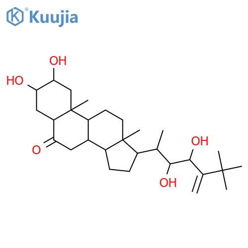 (2beta,3beta,5alpha,22R,23R)-2,3,22,23-Tetrahydroxy-25-methylergost-24(28)en-6-one structure