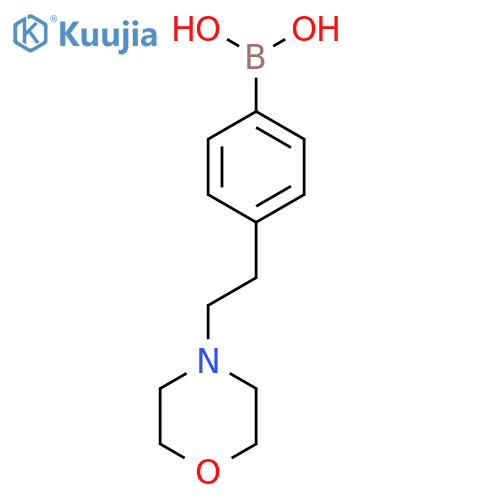 4-(2-Morpholinoethyl)phenylboronic Acid structure