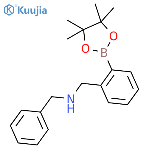 2-(N-Benzylaminomethyl)phenylboronic Acid Pinacol Ester structure