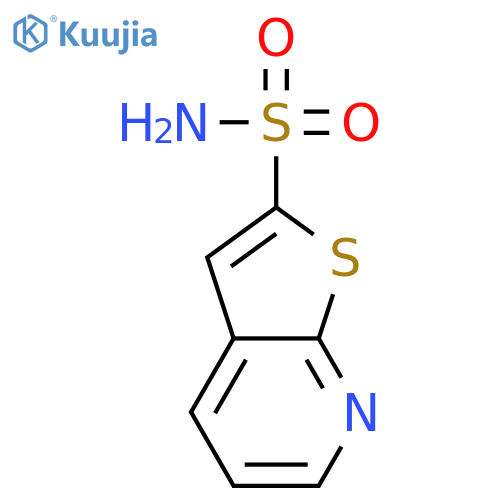 Thieno[2,3-b]pyridine-2-sulfonamide structure