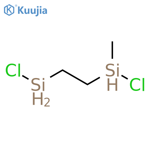 Silane, chloro[2-(chlorosilyl)ethyl]methyl- structure