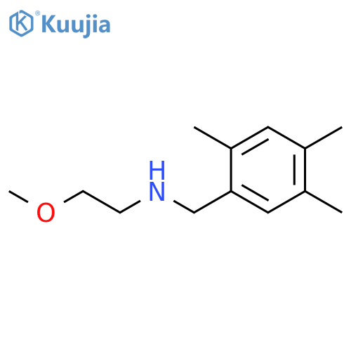(2-methoxyethyl)(2,4,5-trimethylphenyl)methylamine structure