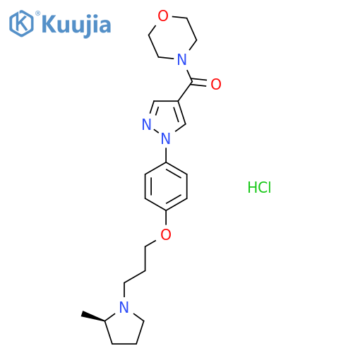 Enerisant hydrochloride structure