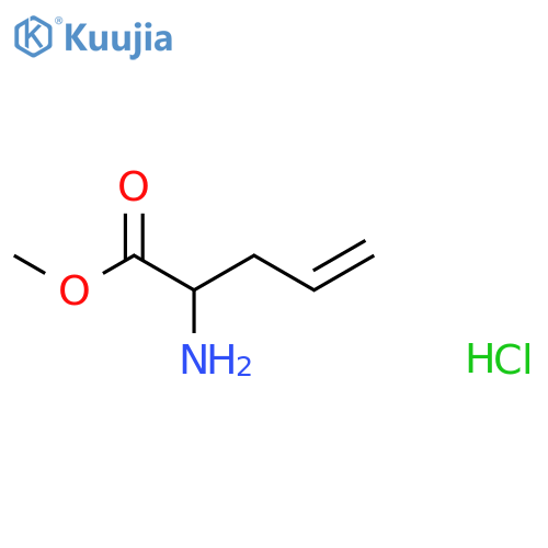 Methyl 2-aminopent-4-enoate Hydrochloride structure