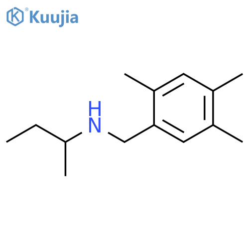 (butan-2-yl)(2,4,5-trimethylphenyl)methylamine structure