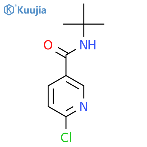 N-t-Butyl 6-chloronicotinamide structure