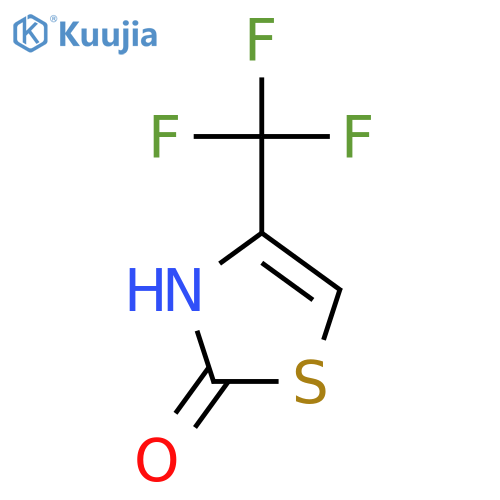 4-(Trifluoromethyl)-2,3-dihydro-1,3-thiazol-2-one structure