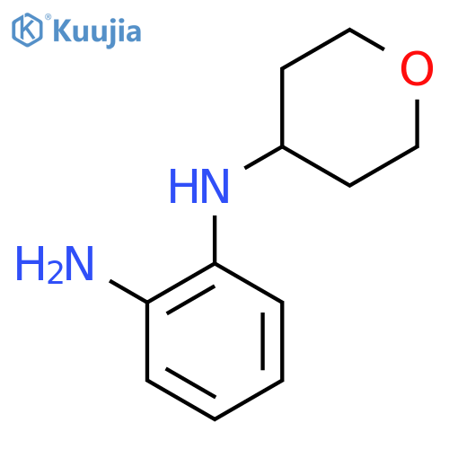 N1-(oxan-4-yl)benzene-1,2-diamine structure