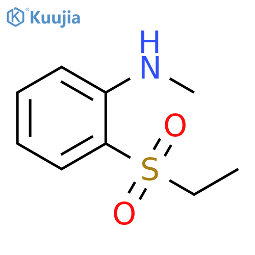 2-(ethanesulfonyl)-N-methylaniline structure