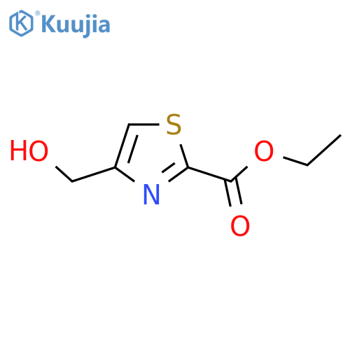Ethyl 4-(hydroxymethyl)-1,3-thiazole-2-carboxylate structure