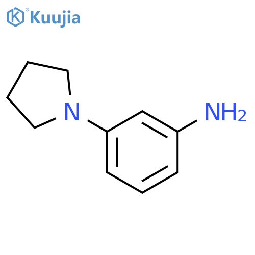 3-Pyrrolidin-1-ylaniline structure