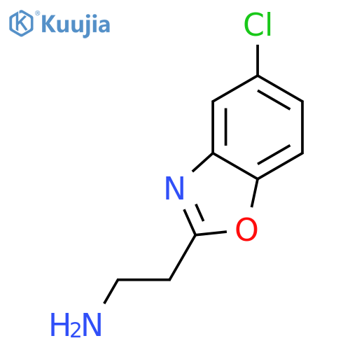 2-(5-Chloro-1,3-benzoxazol-2-yl)ethanamine hydrochloride structure