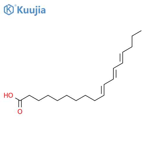 10,12,14-Octadecatrienoicacid, (10E,12E,14E)- structure