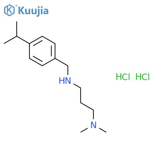 N'-(4-Isopropyl-benzyl)-N,N-dimethyl-propane-1,3-diamine dihydrochloride structure