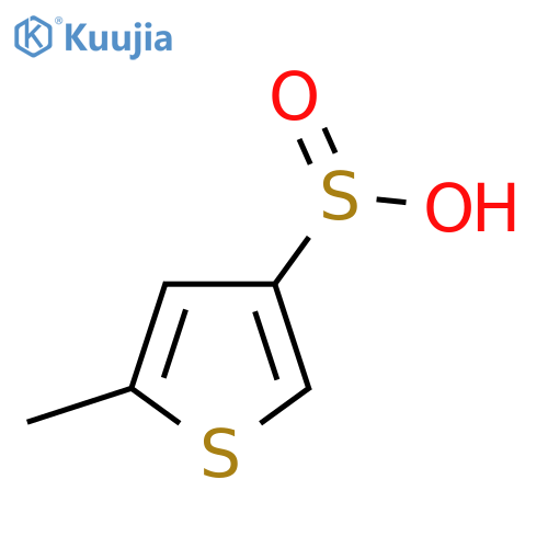 5-Methylthiophene-3-sulfinic acid structure