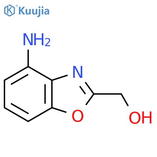 (4-Aminobenzo[d]oxazol-2-yl)methanol structure