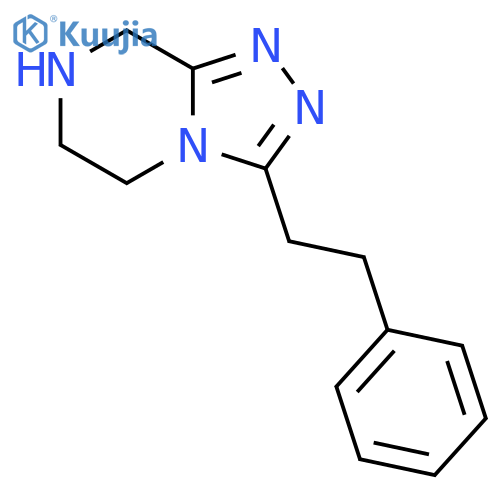 3-Phenethyl-5,6,7,8-tetrahydro-1,2,4triazolo4,3-apyrazine structure