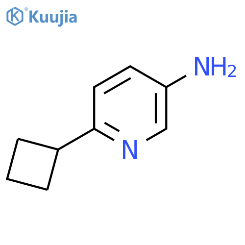 6-Cyclobutylpyridin-3-amine structure