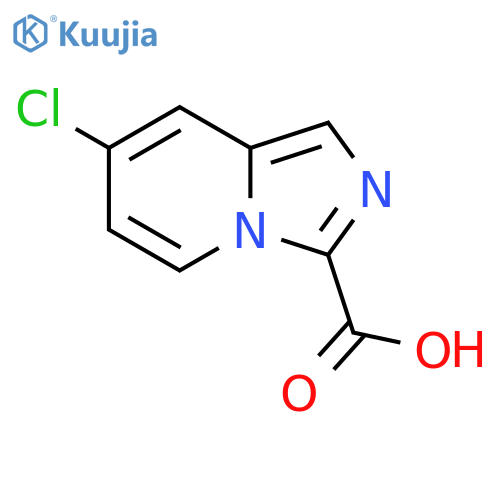 7-chloroimidazo[1,5-a]pyridine-3-carboxylic acid structure