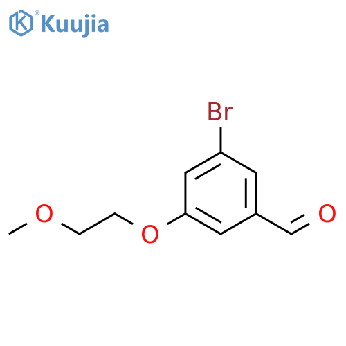 3-Bromo-5-(2-methoxyethoxy)benzaldehyde structure