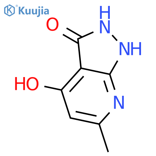 6-Methyl-1H-pyrazolo3,4-bpyridine-3,4-diol structure