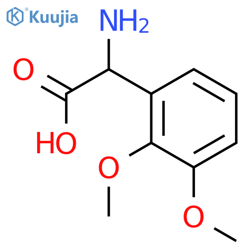 2-Amino-2-(2,3-dimethoxyphenyl)acetic Acid structure