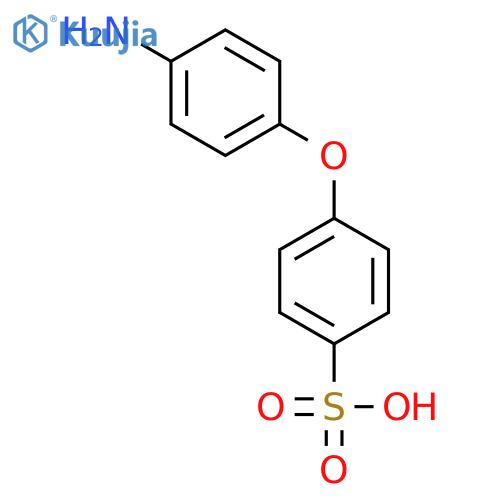 4-(4-aminophenoxy)benzenesulfonic acid structure
