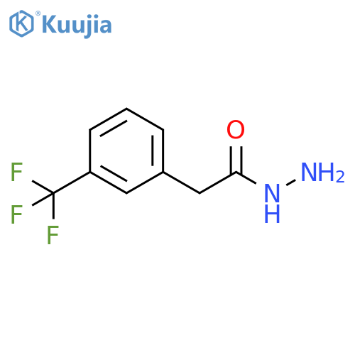 2-[3-(trifluoromethyl)phenyl]acetohydrazide structure