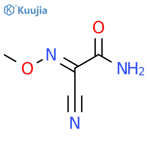 Acetamide, 2-cyano-2-(methoxyimino)-, (E)- structure